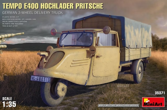 MINIART 35371 1/35 Tempo E400 Hochlader Pritsche :: www.minimodelrails.com